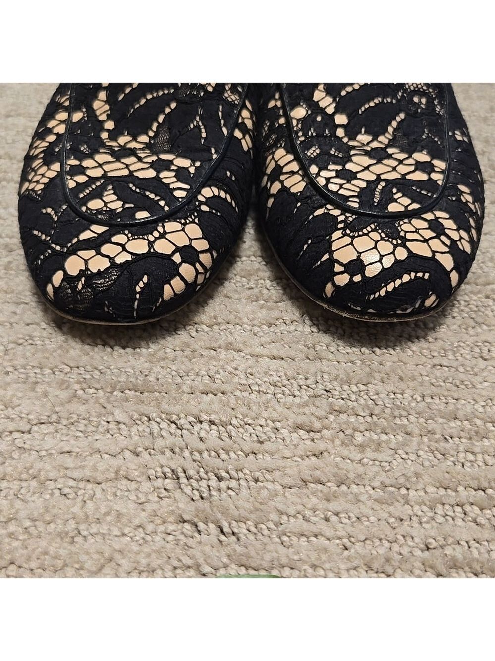 Gucci Princetown Black Lace Mules - Picture 9 of 12